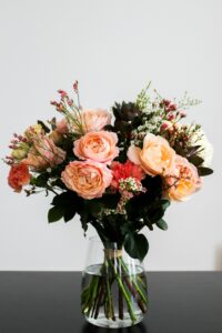 Flowers in a vase