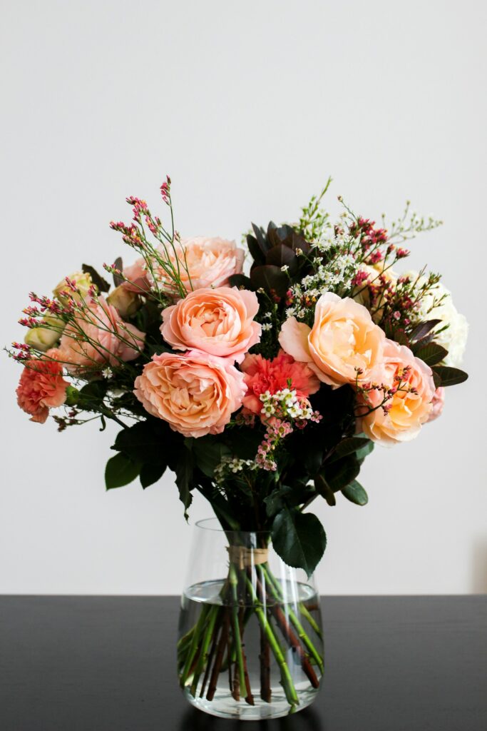 Flowers in a vase
